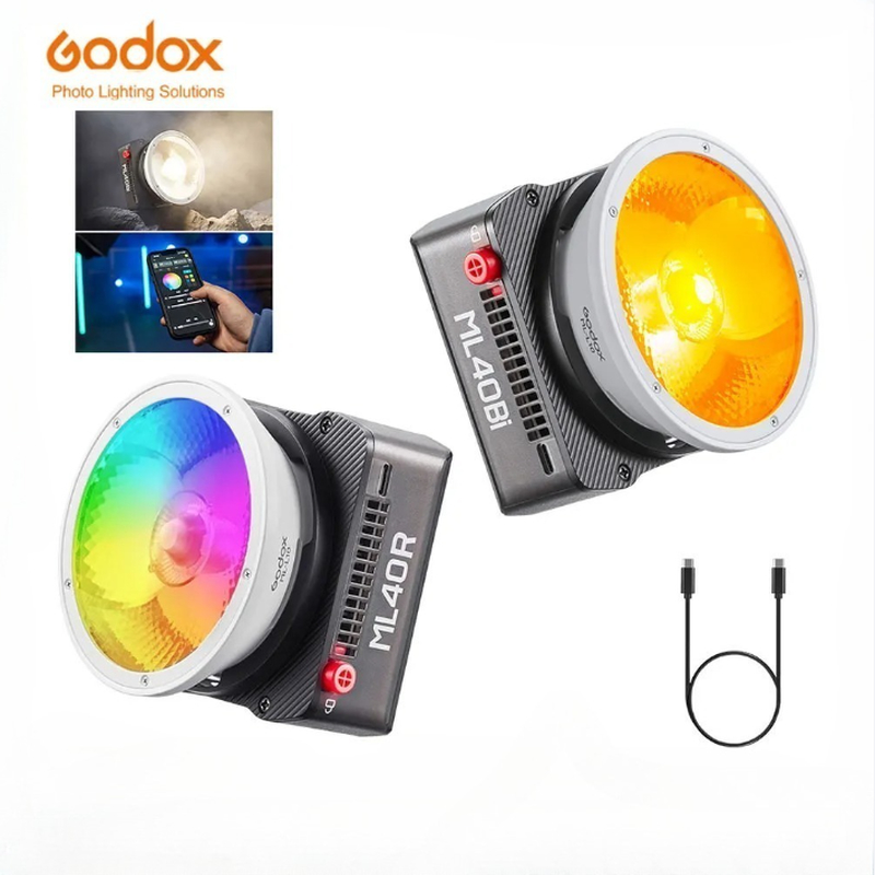Photography Lighting Placement - Godox ML40R 40W Cep LED Video
