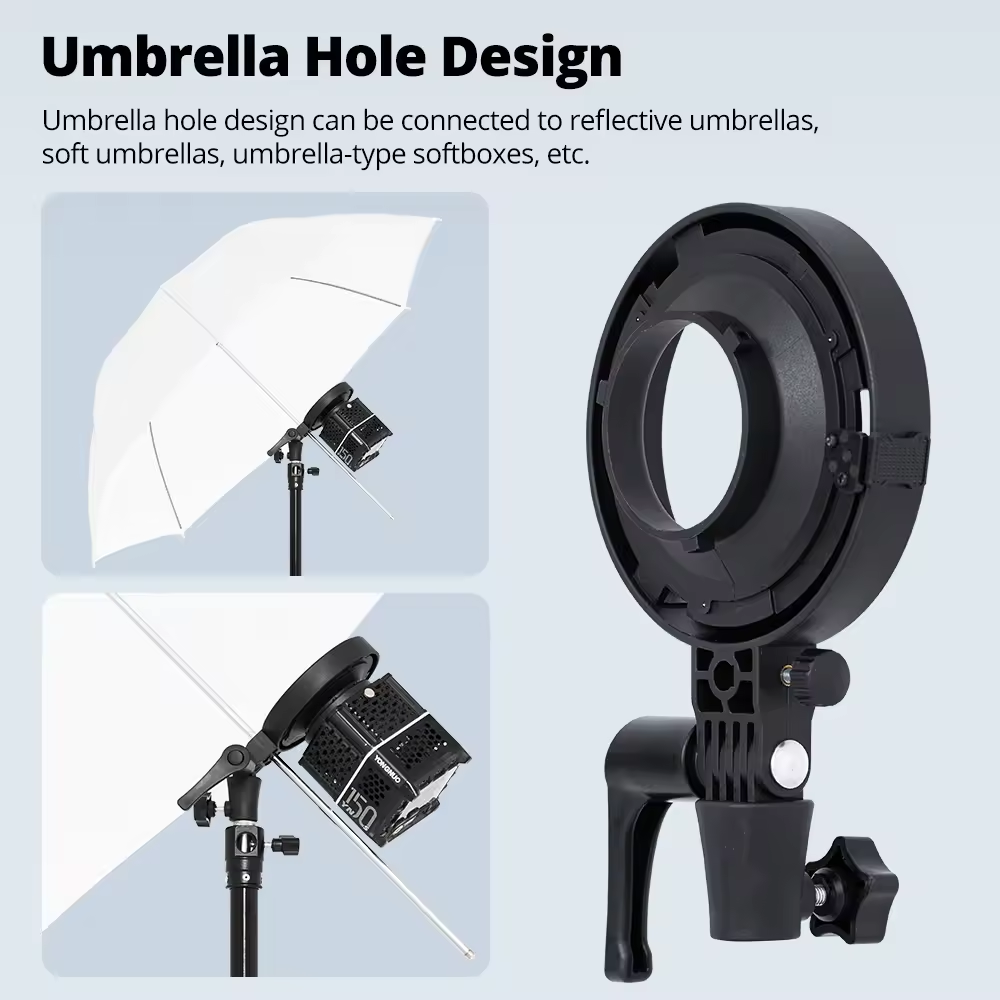 Photography Lighting Setup - Bowens Yongnuo YN150 IFOOTAGE NANLITE Forza