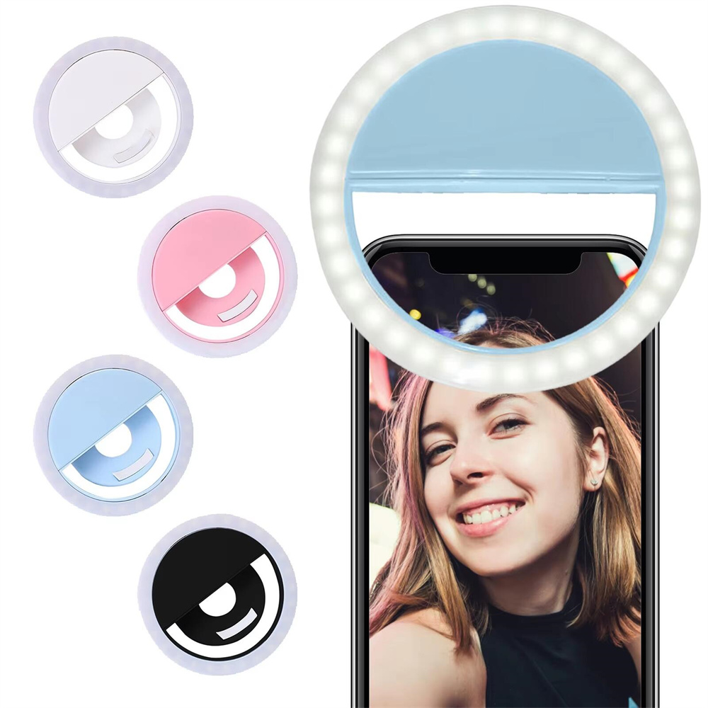 Photography Lighting Indoor - LED Selfie Dolgu Işığı USB Şarjlı