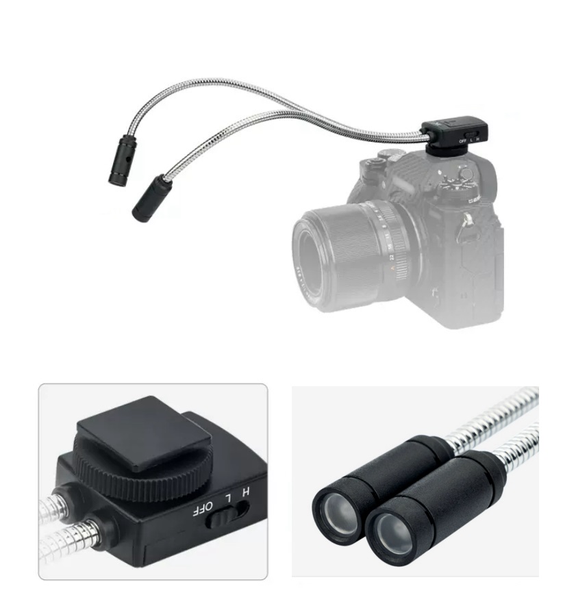 Photography Lighting Position - Mikro SLR kamera makro çekim dolgu