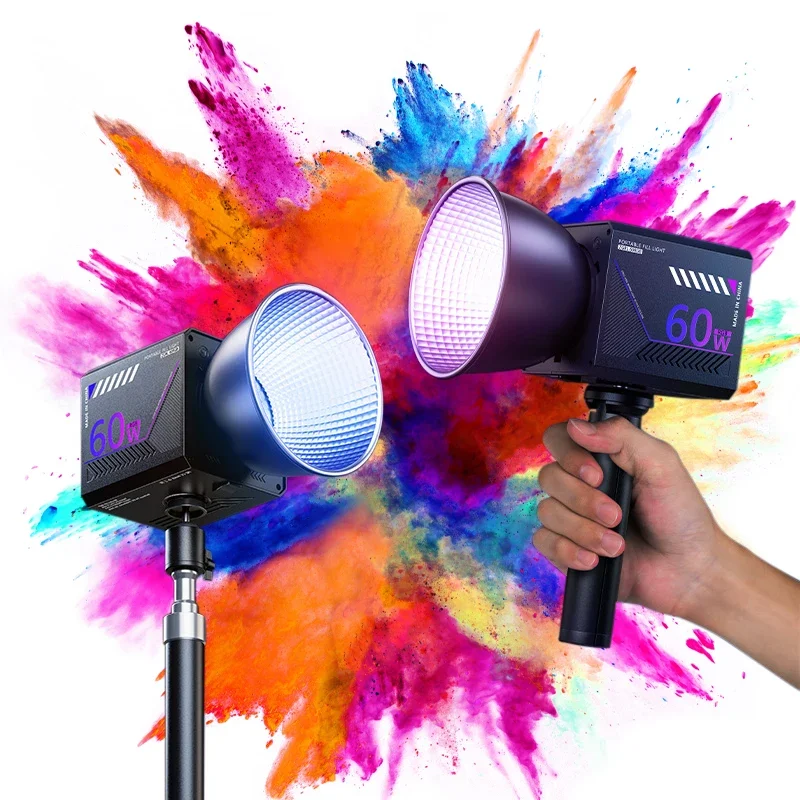 Photography Lighting Uk - RGB Video Işığı Taşınabilir LED Fotoğraf