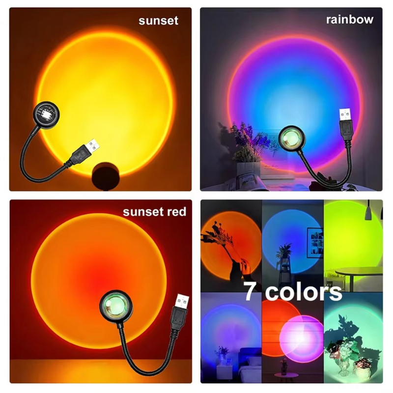 Photography Lighting Home - 1-4 adet gün batımı lambası LED