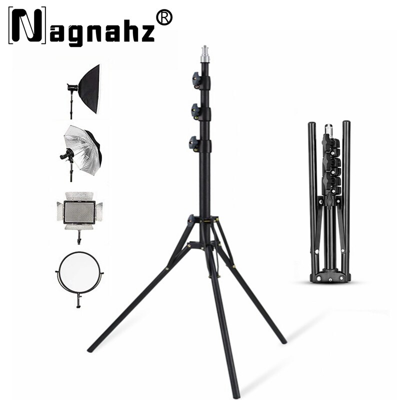 Photography Lighting Softbox - NAGNAHZ 78 ''fotoğraf aydınlatma Tripod alüminyum