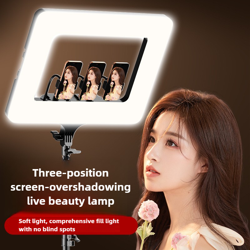 Photography Lighting Position - 3 Pozisyonlu Yumuşak Işık Telefon Canlı