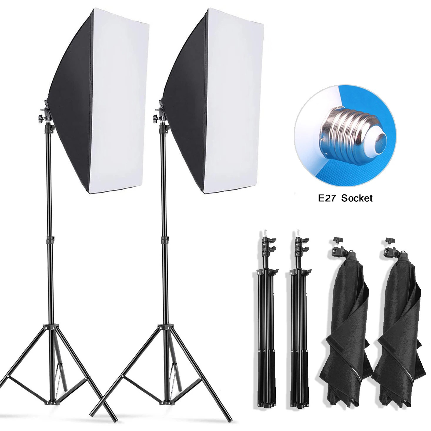 Photography Lighting Softbox - Profesyonel Fotoğrafçılık Softbox Aydınlatma Softbox'u, Tripodlu
