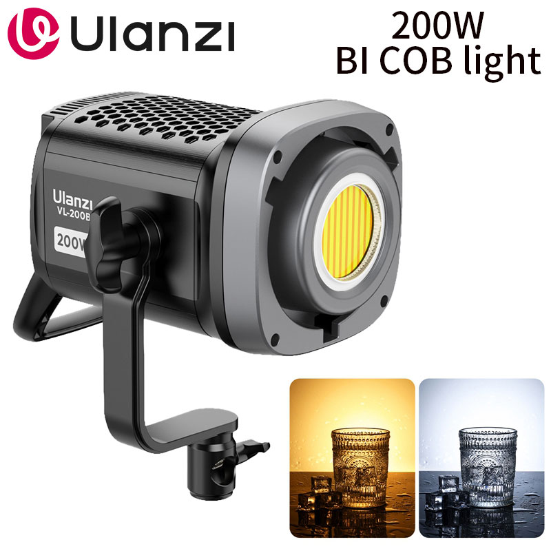 Photography Lighting Home - Ulanzi VL-200Bi 200W Çift Renkli COB