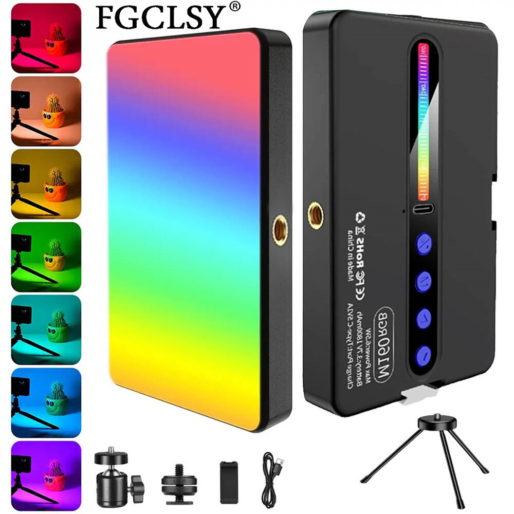 Photography Lighting Uk - LED RGB Kamera Işığı Tam Renkli