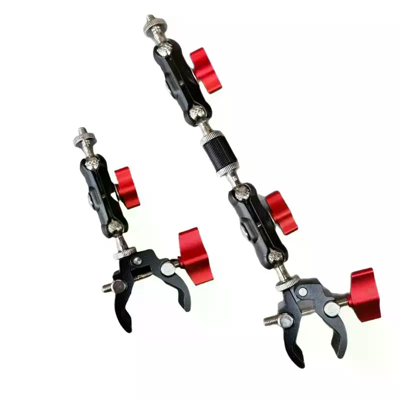 Photography Lighting Position - Çift Bilyalı Başlıklı Kamera Süper Kelepçesi