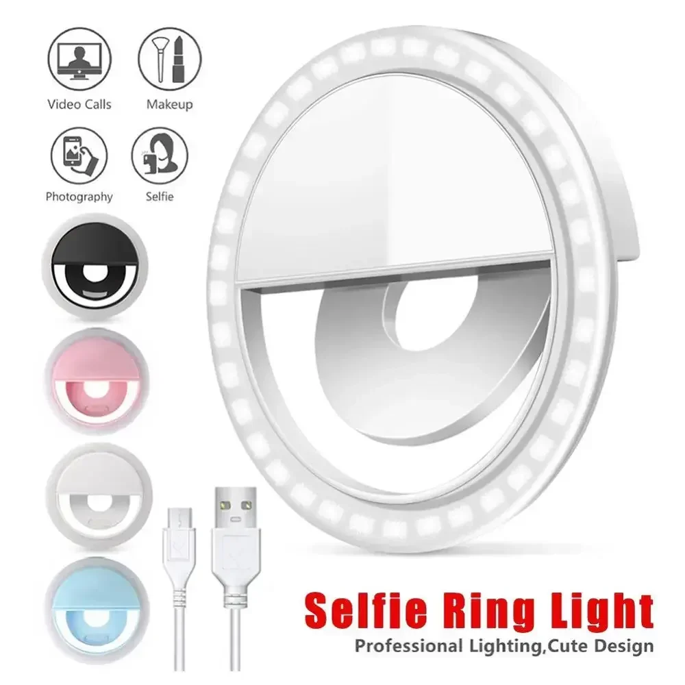 Photography Lighting Overhead - LED Selfie Halka Işık Cep Telefonu