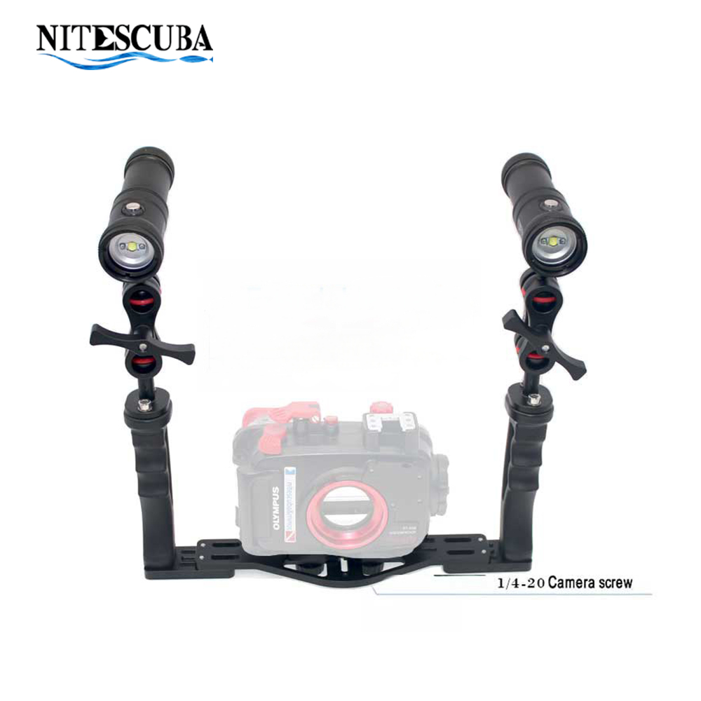 Photography Lighting Setup - Nitescuba Dalış Fotoğrafçılığı Seti Uygun Tepsi