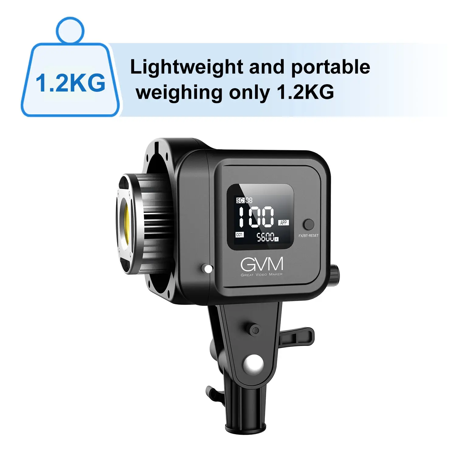 GVM SD80S SD80D 80W Spot Işık  - Photography Lighting Led incelemesi ve fiyatı