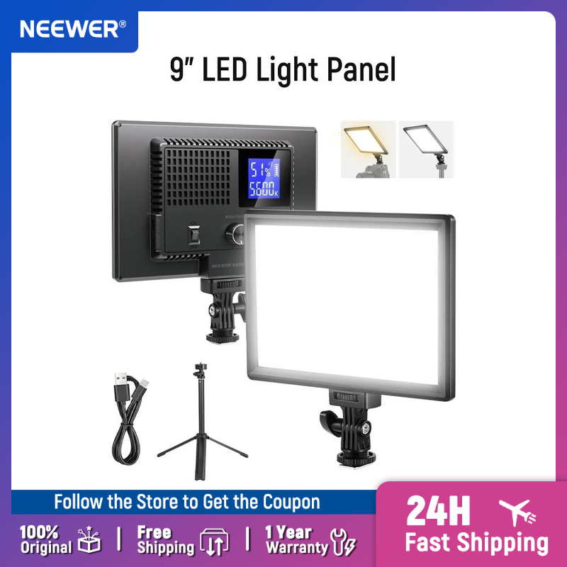 NEEWER Basics 9 inç LED Işık P - Photography Lighting Basics incelemesi ve fiyatı