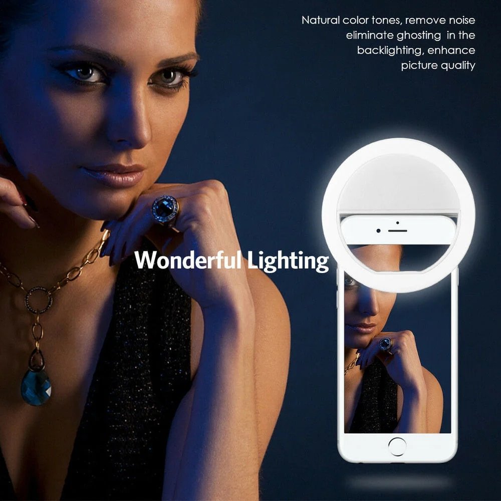 LED Selfie Dolgu Işığı USB Şar - Photography Lighting Indoor incelemesi ve fiyatı