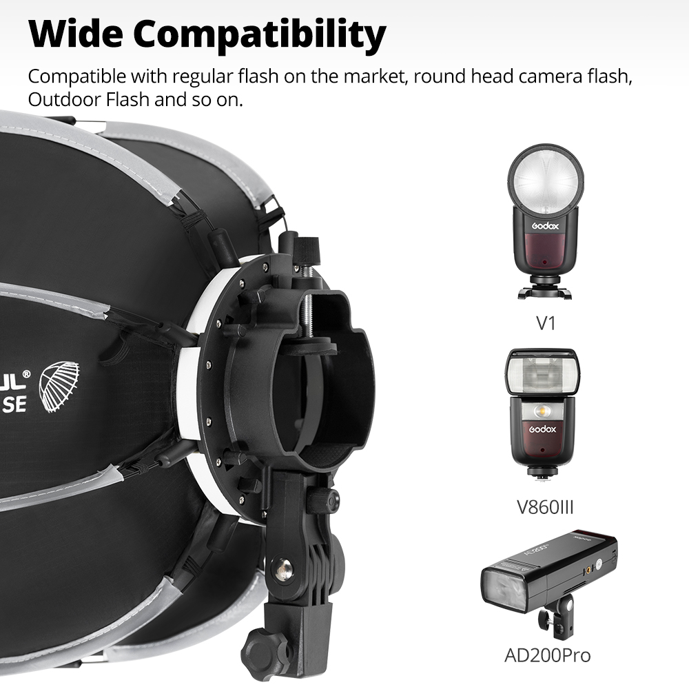 AMBITFUL PF30/PF40 30cm /40cm  - Photography Lighting Softbox incelemesi ve fiyatı