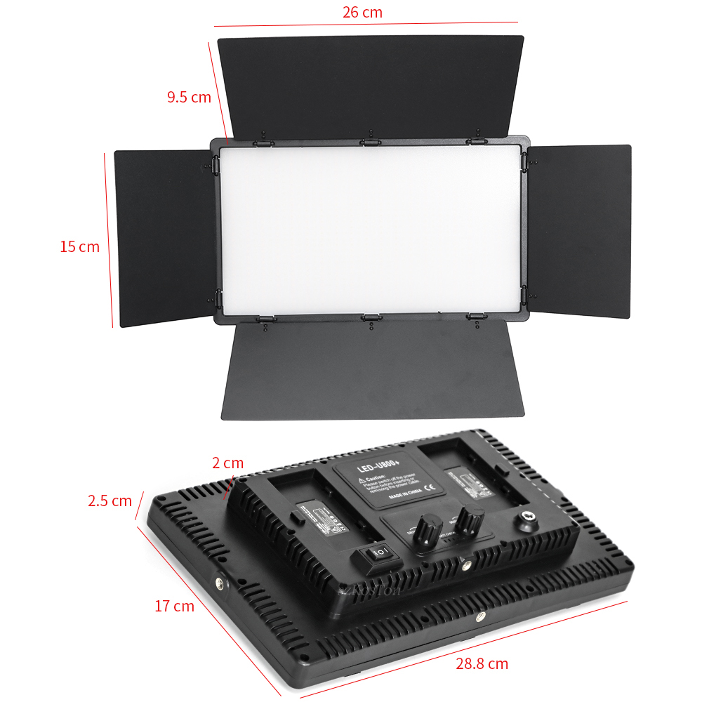 U800 LED fotoğraf stüdyo ışığı - Photography Lighting Uk incelemesi ve fiyatı