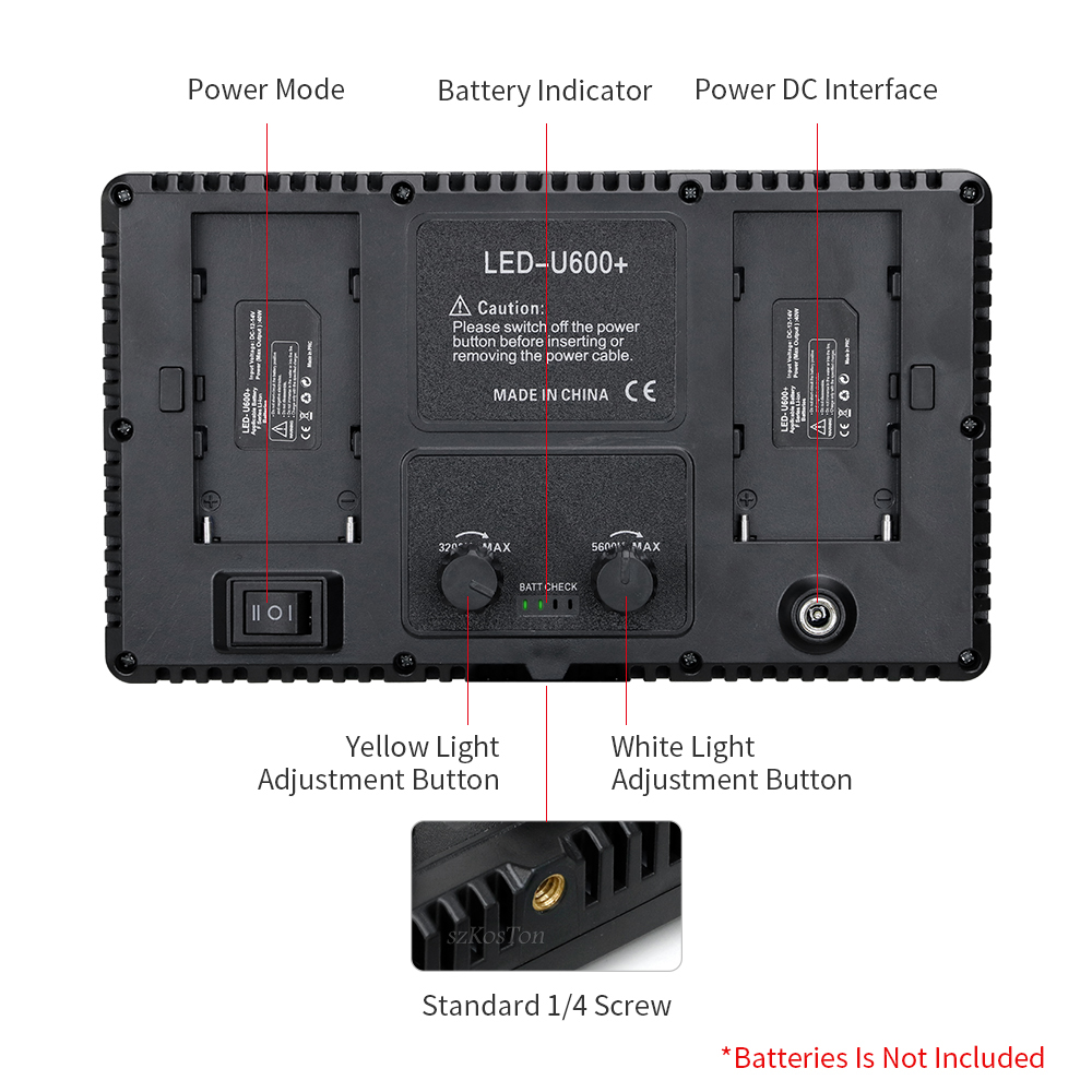 U800 LED fotoğraf stüdyo ışığı - Photography Lighting Uk incelemesi ve fiyatı
