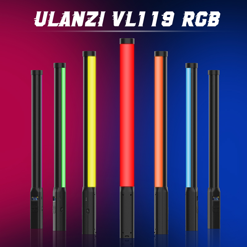 Ulanzi VL119 El RGB Renkli Çub - Photography Lighting Uk incelemesi ve fiyatı