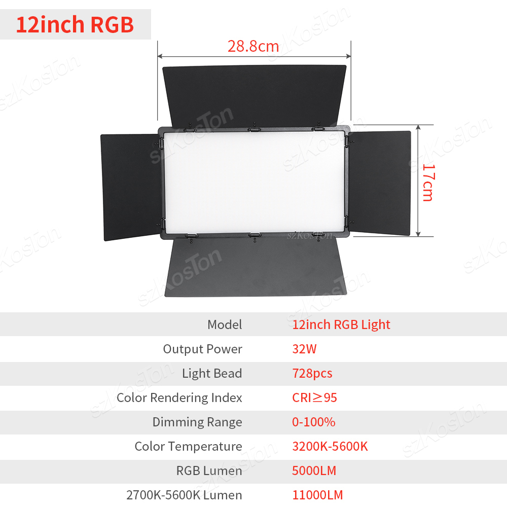 RGB LED Video aydınlatma kitle - Photography Lighting Uk incelemesi ve fiyatı