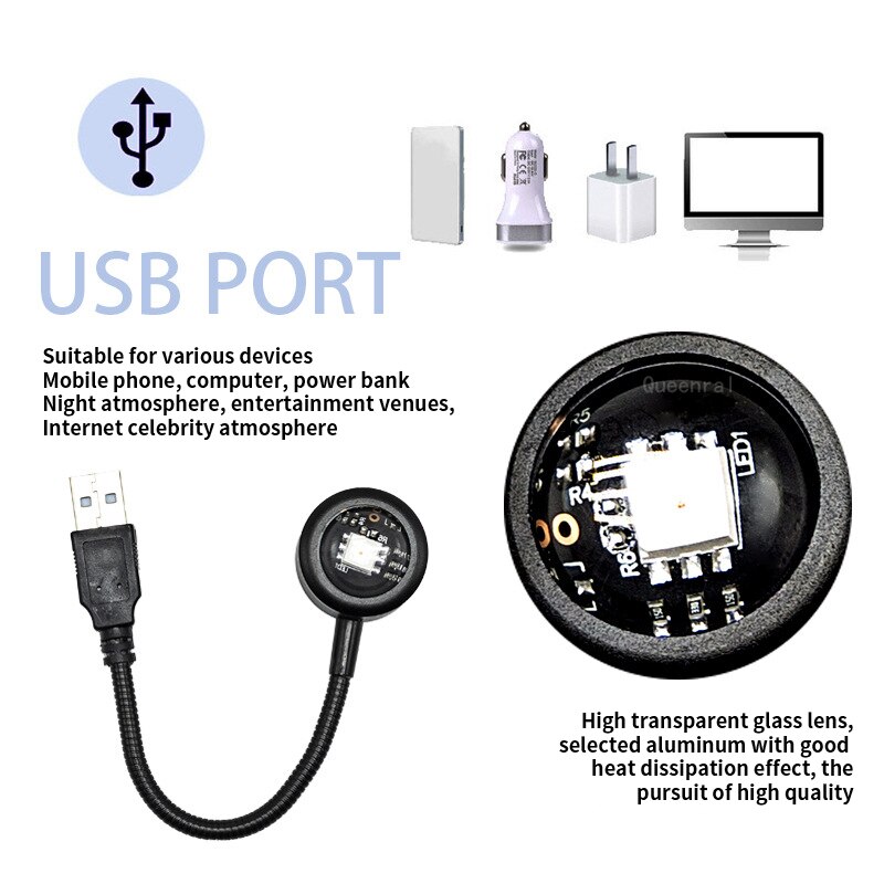 LED USB Gün Batımı Lambası Pro - Photography Lighting Home incelemesi ve fiyatı