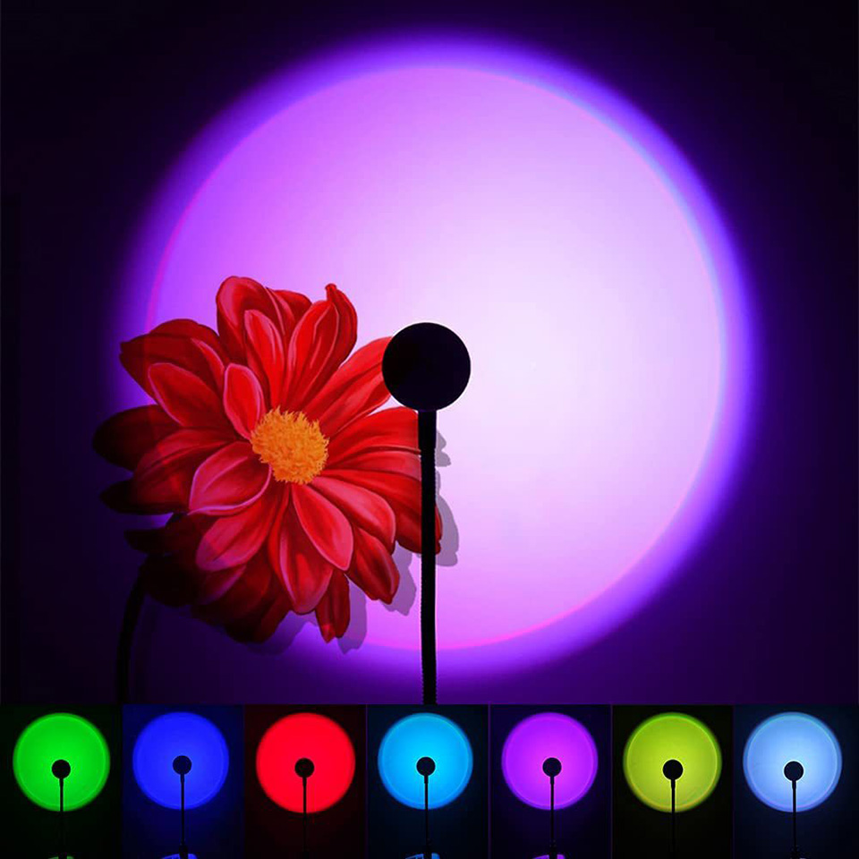 1x USB Gün Batımı Lambası LED  - Photography Lighting Home incelemesi ve fiyatı