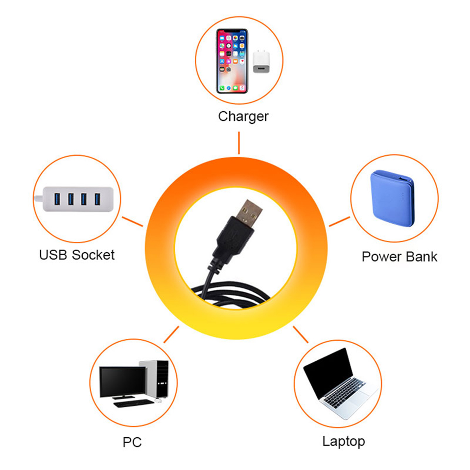 1x USB Gün Batımı Lambası LED  - Photography Lighting Home incelemesi ve fiyatı