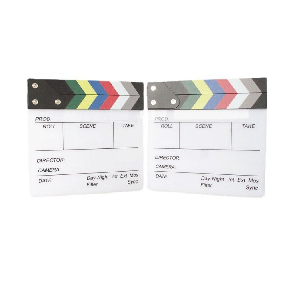 Akrilik Yönetmen Sahne Klaket  - Photography Lighting Led incelemesi ve fiyatı