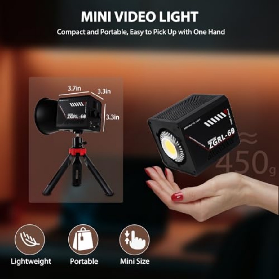60W COB LED Video Işığı, 8000  - Photography Lighting Led incelemesi ve fiyatı