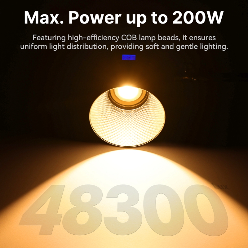 Ulanzi VL-200Bi 200W Çift Renk - Photography Lighting Home incelemesi ve fiyatı