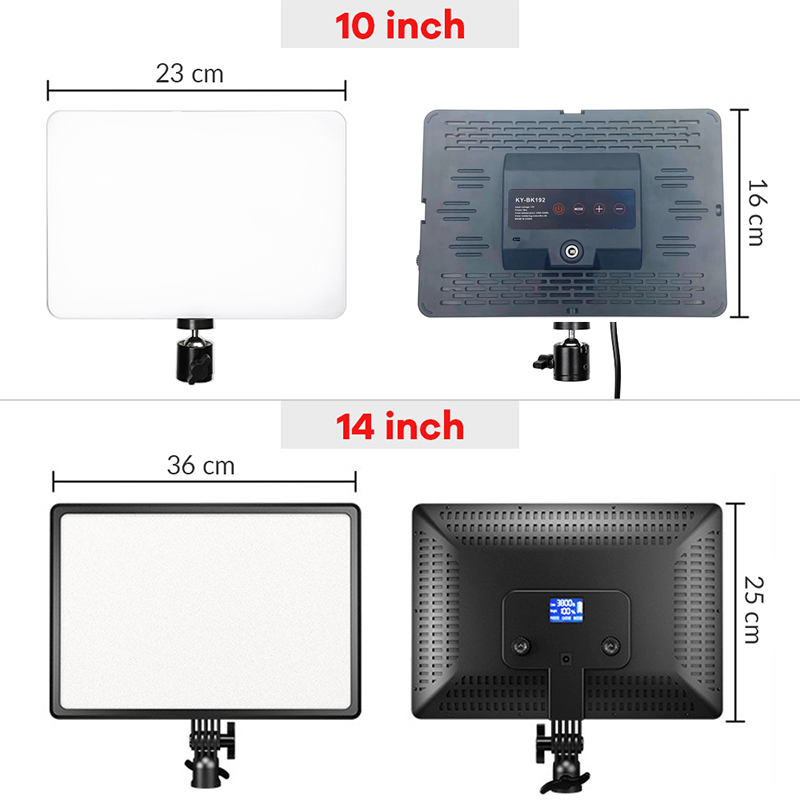 14 inç 10 inç LED Video Işık P - Photography Lighting Uk incelemesi ve fiyatı