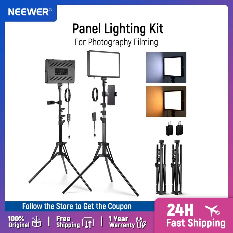 NEEWER BASICS 2'li Paket LED V - Photography Lighting Basics incelemesi ve fiyatı