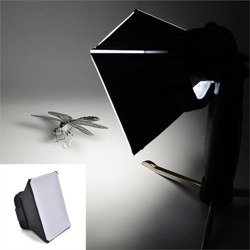 Evrensel taşınabilir flaş difü - Photography Lighting Softbox incelemesi ve fiyatı
