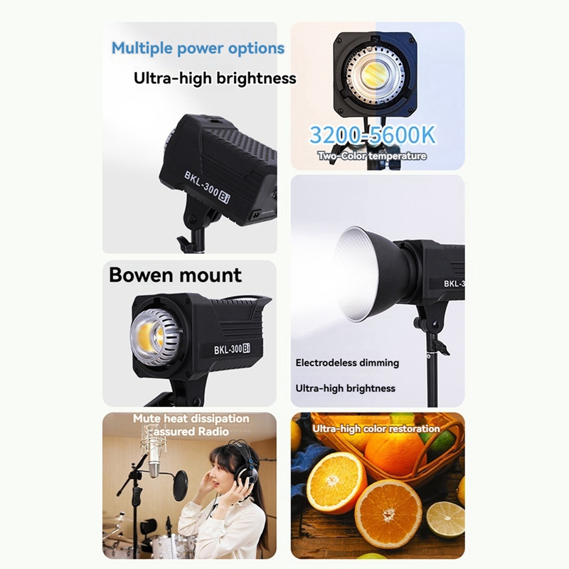 300W Bi LED Video Işığı, Portr - Photography Lighting Indoor incelemesi ve fiyatı