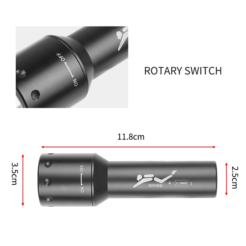 Yeni T6 LED Dalış Meşalesi Uzu - Photography Lighting Led incelemesi ve fiyatı