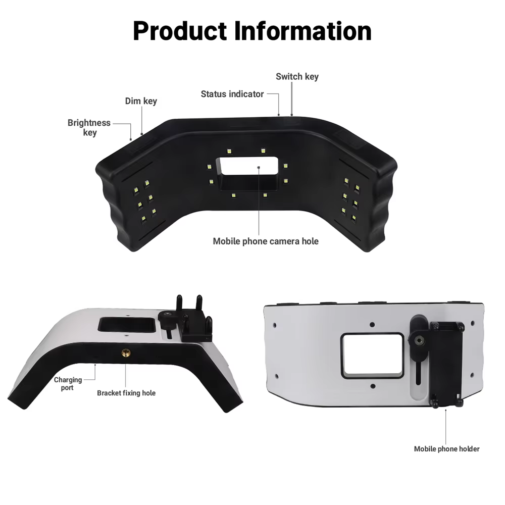 JUMTOP Diş Fotoğrafçılığı Işığ - Photography Lighting Led incelemesi ve fiyatı