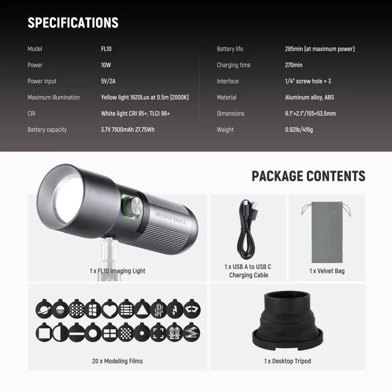 BASICS RGB Fotoğrafçılık El Fe - Photography Lighting Basics incelemesi ve fiyatı